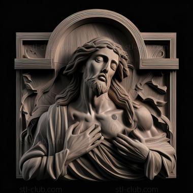 3D model st jesus (STL)